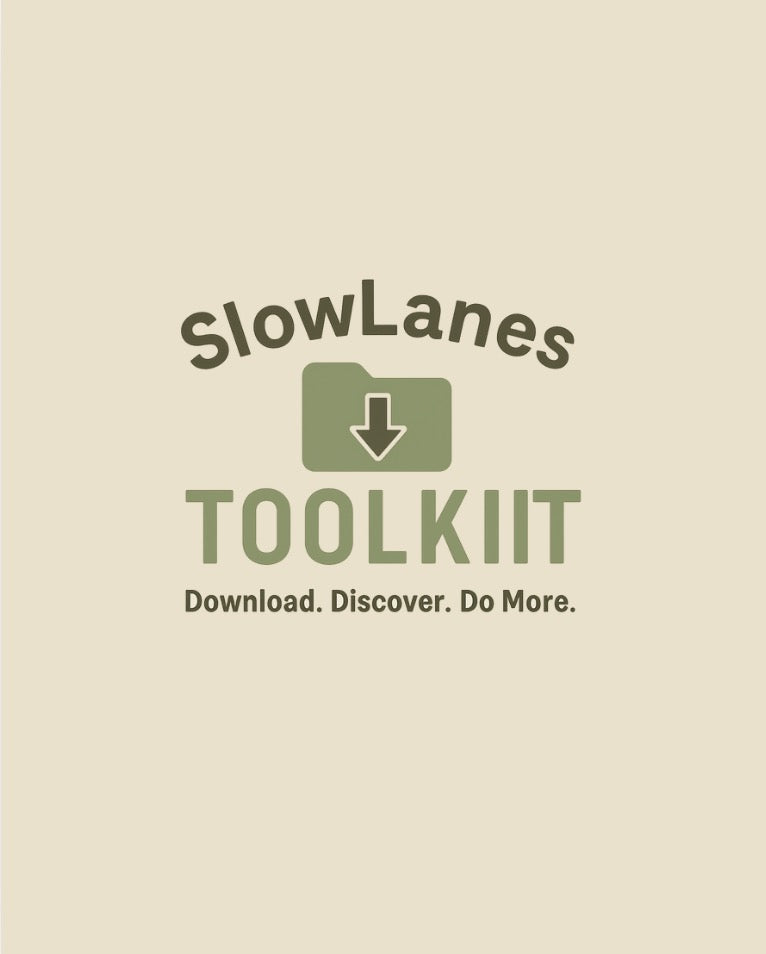 SlowLanes Digital Toolkit!