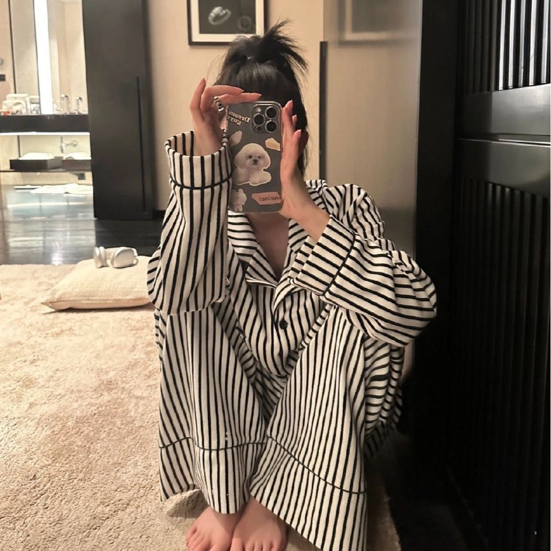 Stripe PJ Set